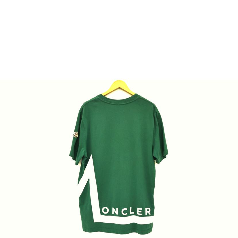 MONCLER モンクレール/両面プリントロゴTシャツ（グリーン）//ABランク/75