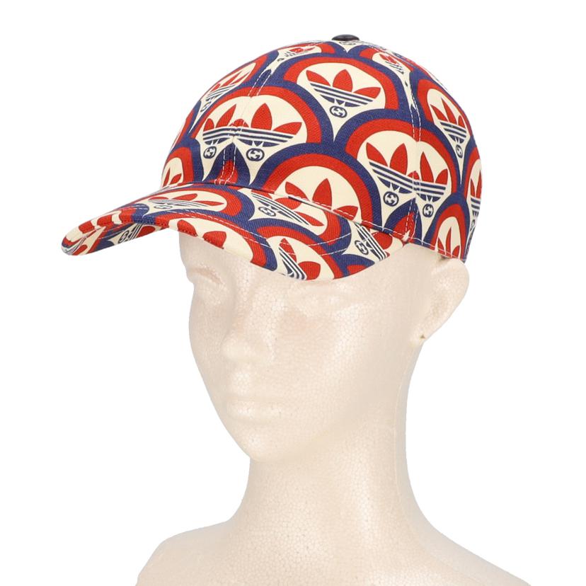 GUCCI グッチ/GUUCI　×　adidas　ベースボールキャップ/696485 4HAQF//ｻｲｽﾞ:S(57)/SAランク/91