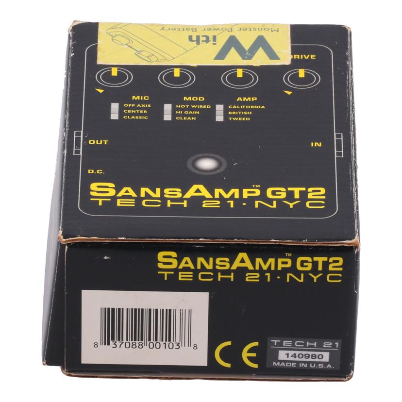 TECH21　 テック21　/エフェクター／アンプシミュレーター/GT2 SansAmp//140980/ABランク/69
