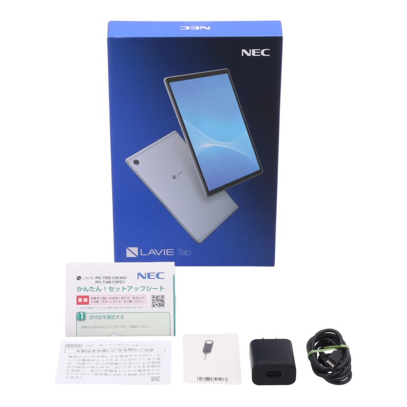 NEC 日本電気　/タブレット／LAVIE　Tab　E　TE510/PC-TE510KAS ZA6K0001JP//HA14ZPBX/Bランク/62