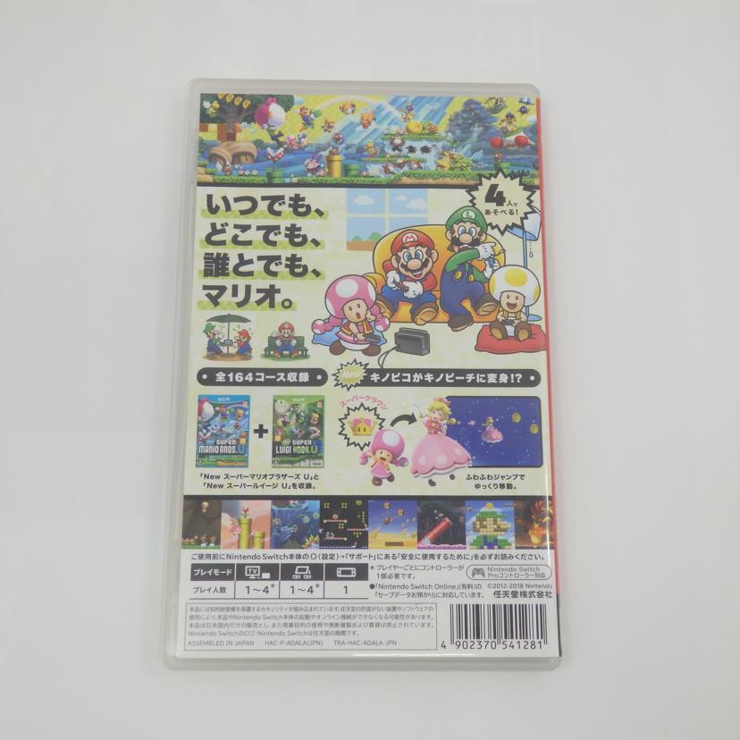 NINTENDO/switch／スーパーマリオブラザーズ・Uデラクス//Aランク/77