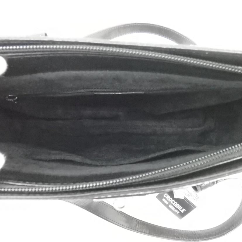 sanpo/クロコダイルハンドバッグ／JRA//Aランク/77