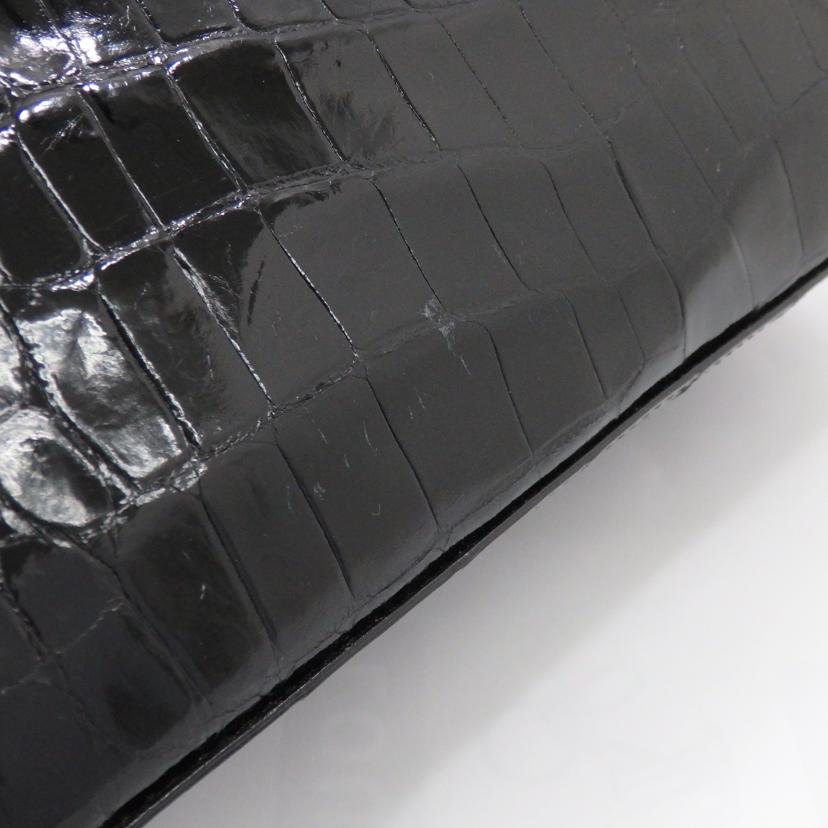 sanpo/クロコダイルハンドバッグ／JRA//Aランク/77