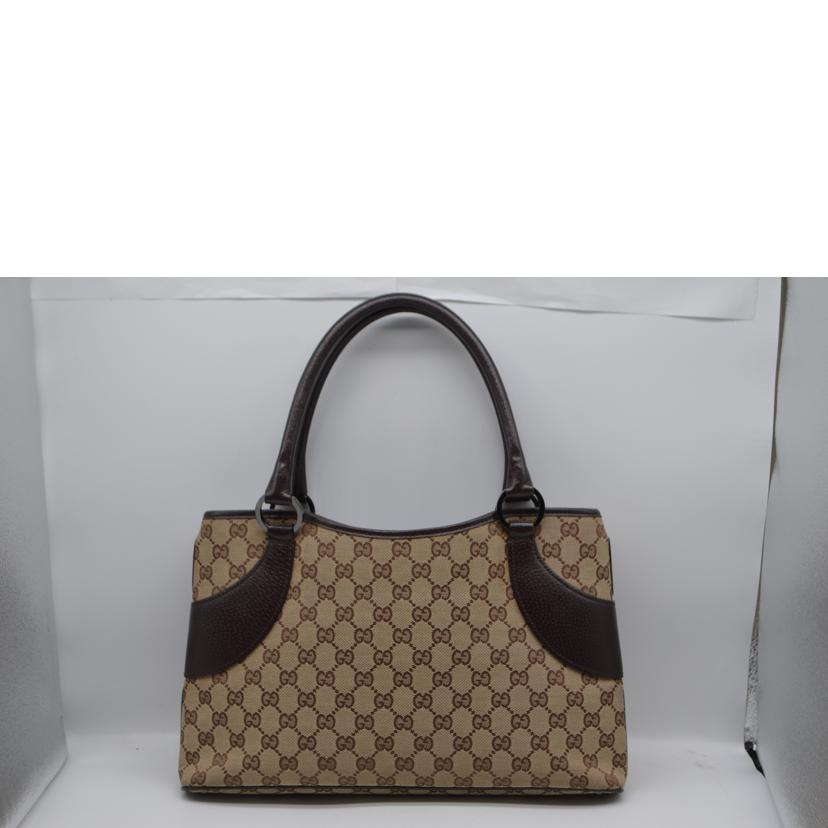 GUCCI グッチ/GGキャンバスレザーハンド／ブラウン/113015//001***/ABランク/89