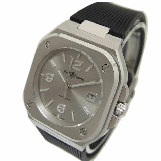 Bell＆Ross ベルアンドロス/BR05・グレイスティール・ラバーベルト／自動巻/BR05A-GR-ST//110****/Aランク/04