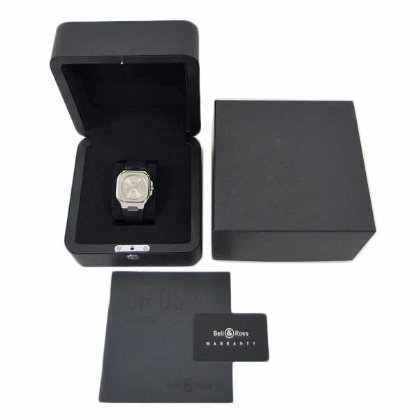 Bell＆Ross ベルアンドロス/BR05・グレイスティール・ラバーベルト／自動巻/BR05A-GR-ST//110****/Aランク/04