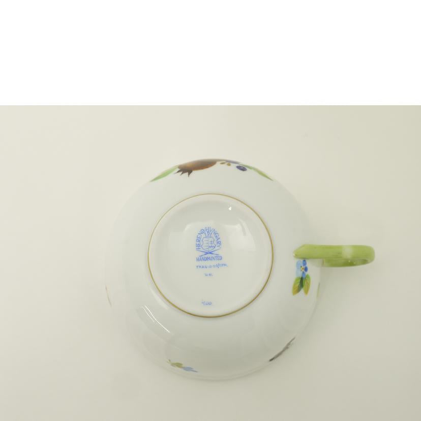 HEREND ヘレンド/HEREND　ティーカップ＆ソーサー　フルーツコンポジション//Aランク/69