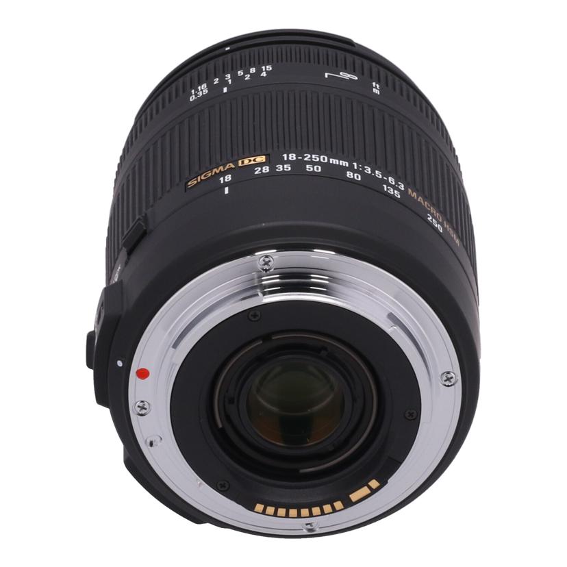 SIGMA　Canon シグマ　/交換レンズ／18－250mm/18-250mm F3.5-6.3 DC MACRO OS HSM//13687907/Bランク/81