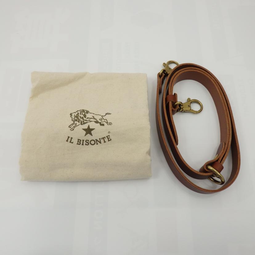 IL　BISONTE イルビゾンテ/レザー2wayミニボストン//Aランク/77