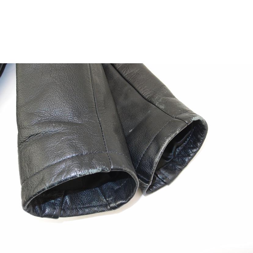 COOL　SCAT クールスキャット/シングルレザーライダースJK黒//ABランク/69