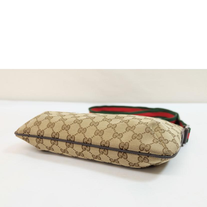 　　GUCCI グッチ/GGキャンバスシェリーラインショルダーバック/189749//001***/Bランク/71