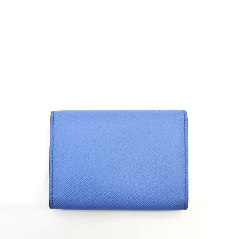 SMYTHSON SMYTHSON/二つ折り財布／ブルー//Sランク/75