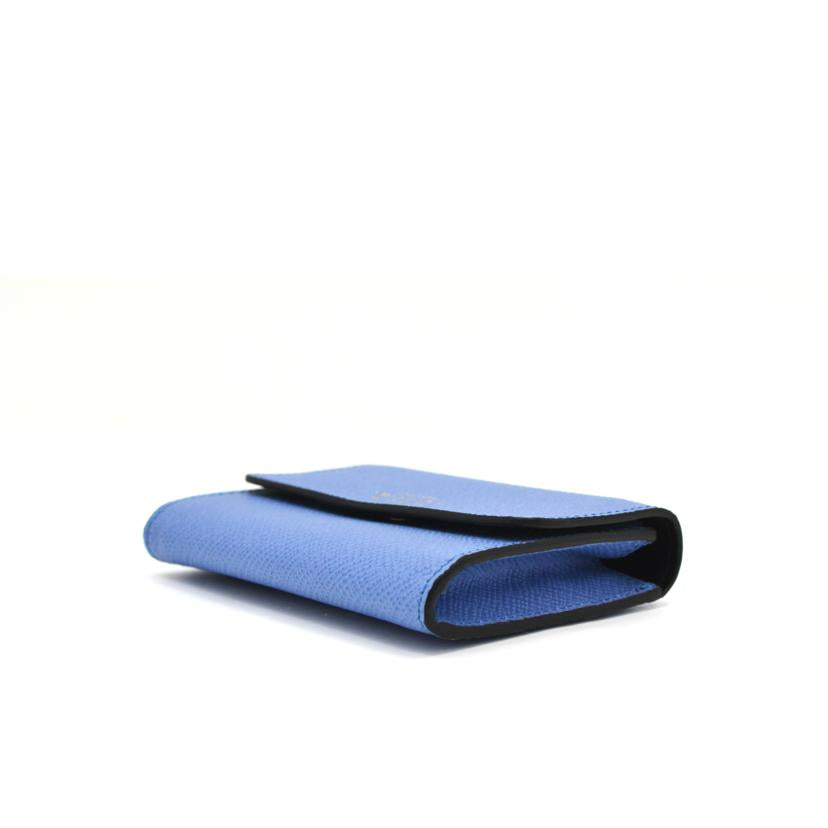 SMYTHSON SMYTHSON/二つ折り財布／ブルー//Sランク/75