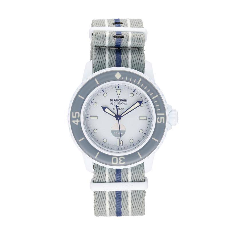 BLANCPAIN×swatch ブランパン×スウォッチ/フィフティファゾムス・アンタークティックオーシャン/自動巻/SO35S100//SAランク/19