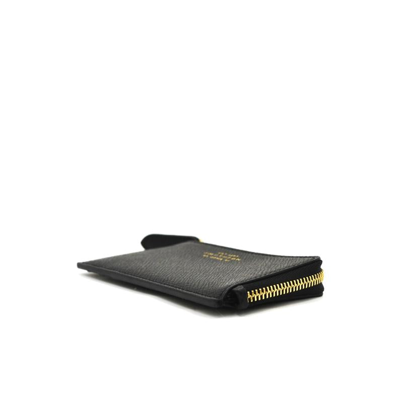 SMYTHSON SMYTHSON/L字ファスナーコインケース／ブラック//Aランク/75