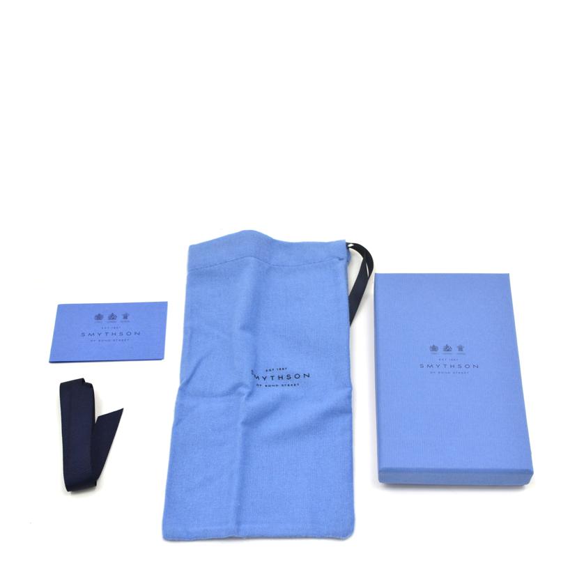 SMYTHSON SMYTHSON/L字ファスナーコインケース／ブラック//Aランク/75