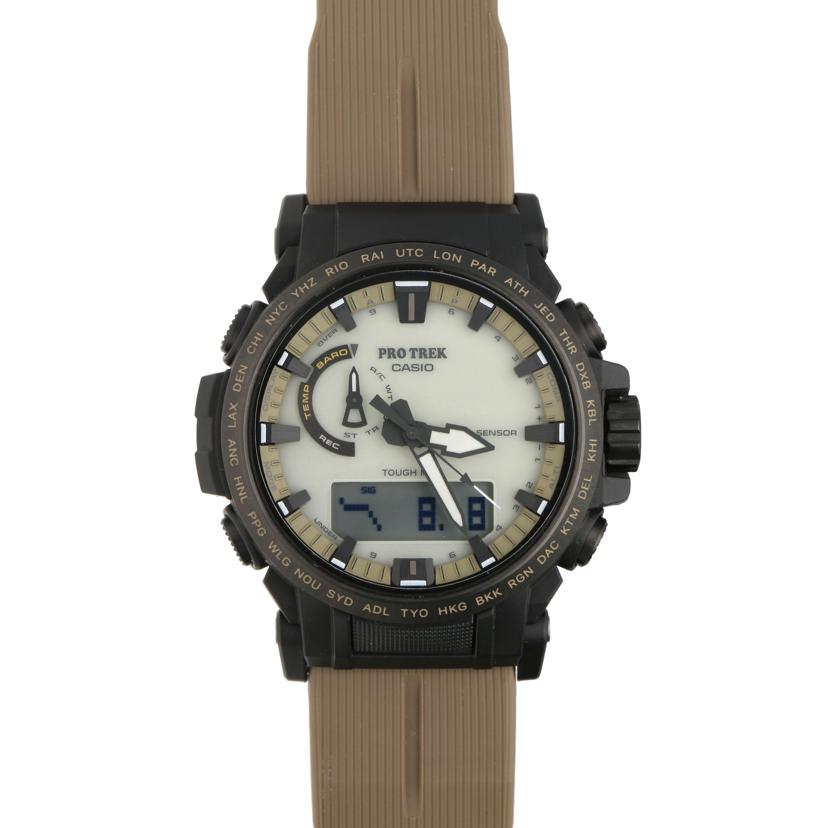 CASIO カシオ/PRO TREK クライマーライン電波タフソーラー/PRW-61LD-5JF//E7J***/Aランク/89