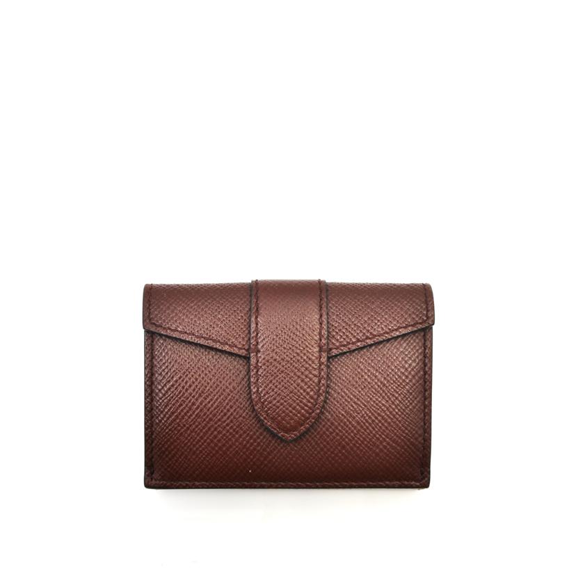 SMYTHSON SMYTHSON/コンパクト財布／ブラウン//ABランク/75