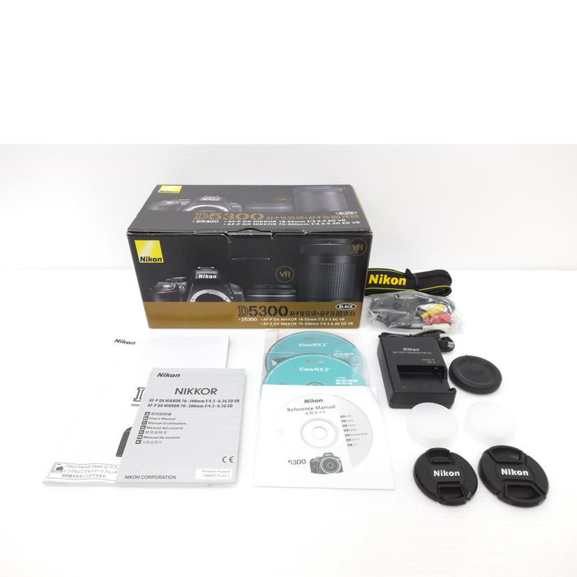 NIKON ニコン/D5300AF－Pダブルズーム/D5300//2406979/ABランク/88