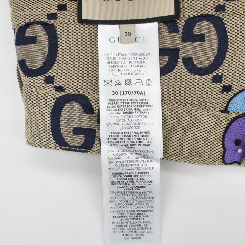 GUCCI グッチ/アニマルリバーシブルデニム/737640 XDCFG//ｻｲｽﾞ:W30/SAランク/91