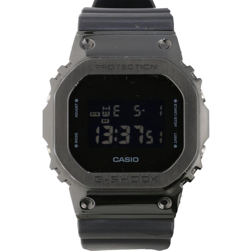 CASIO カシオ/G－SHOCK／ブラックメタル×ラバー/GM-5600B-1JF//322*/ABランク/37