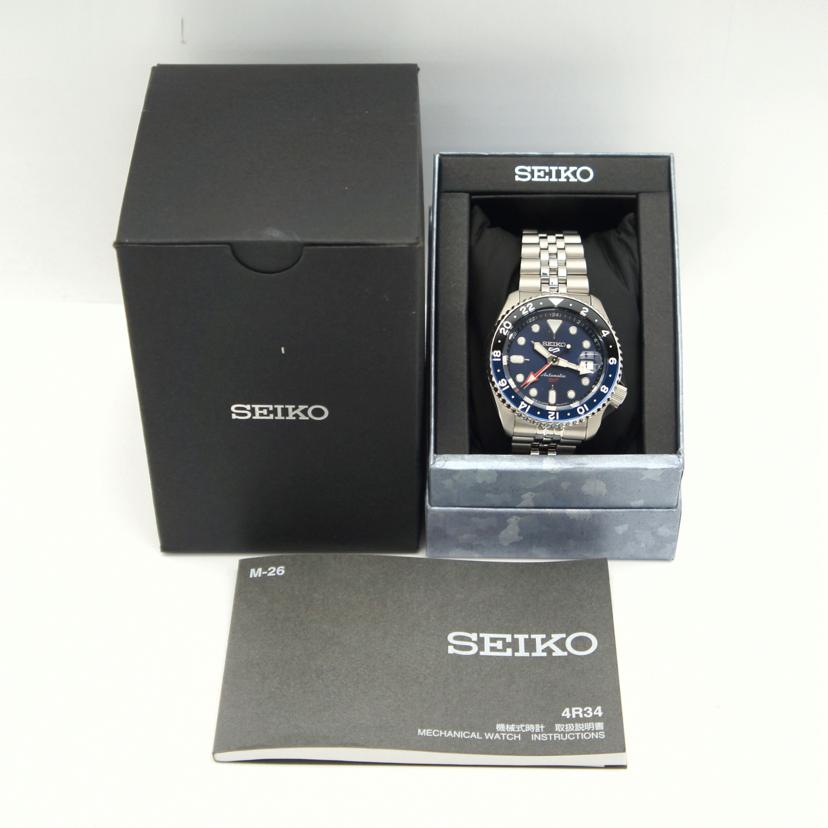 SEIKO セイコー　/ファイブスポーツメンズ自動巻き/SBSC003//741***/SAランク/37