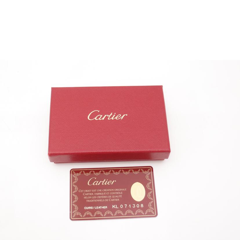 Cartier カルティエ/4連キーケース／ボルドー//SAランク/69