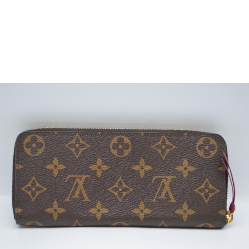 LOUIS VUITTON ルイヴィトン/ポルトフォイユ・クレマンス／モノグラム／フューシャ/M60742//RFI****/Aランク/89