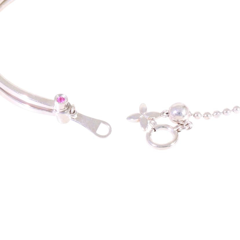 /◎K18WGルビーダイヤブレスレット　0．10／D0．24ct//Aランク/59