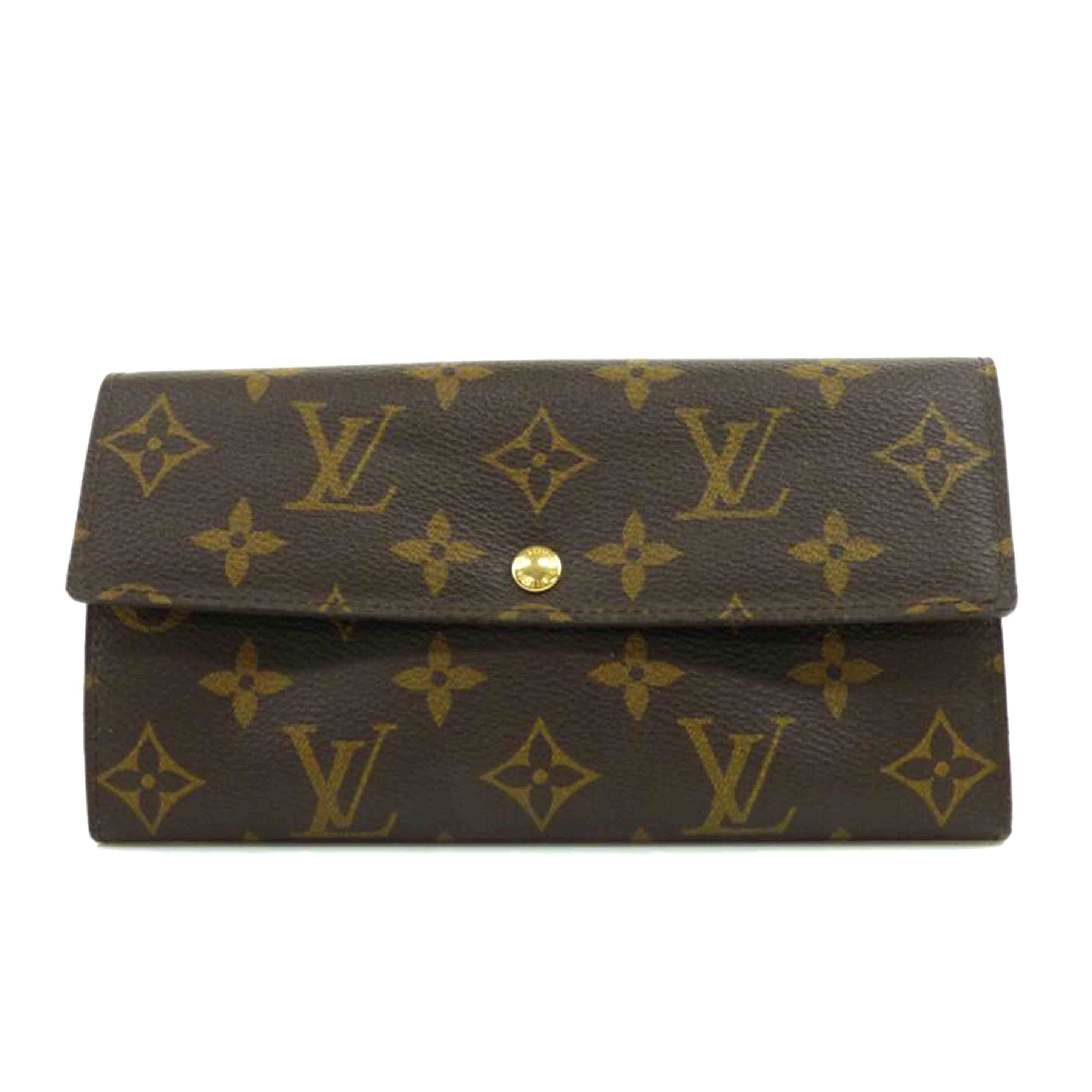 LOUIS　VUITTON ルイ・ヴィトン/ポルトフォイユ・サラ／モノグラム／カード10枚/M61734//CT1***/Bランク/64