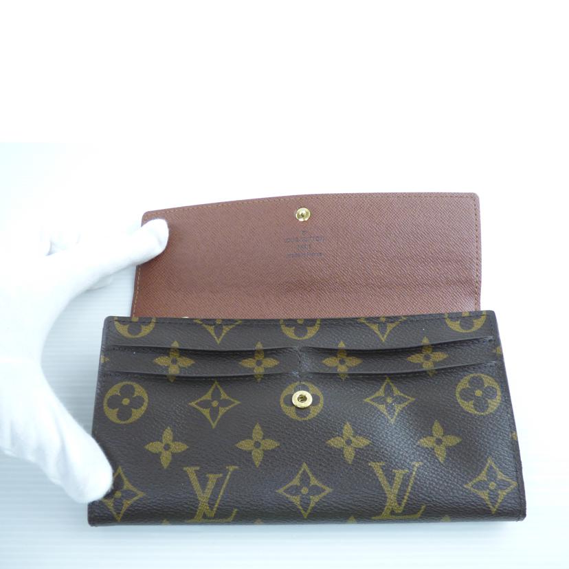 LOUIS　VUITTON ルイ・ヴィトン/ポルトフォイユ・サラ／モノグラム／カード10枚/M61734//CT1***/Bランク/64