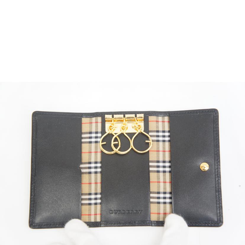 BURBERRY バーバリー/3連キーケース//Aランク/05