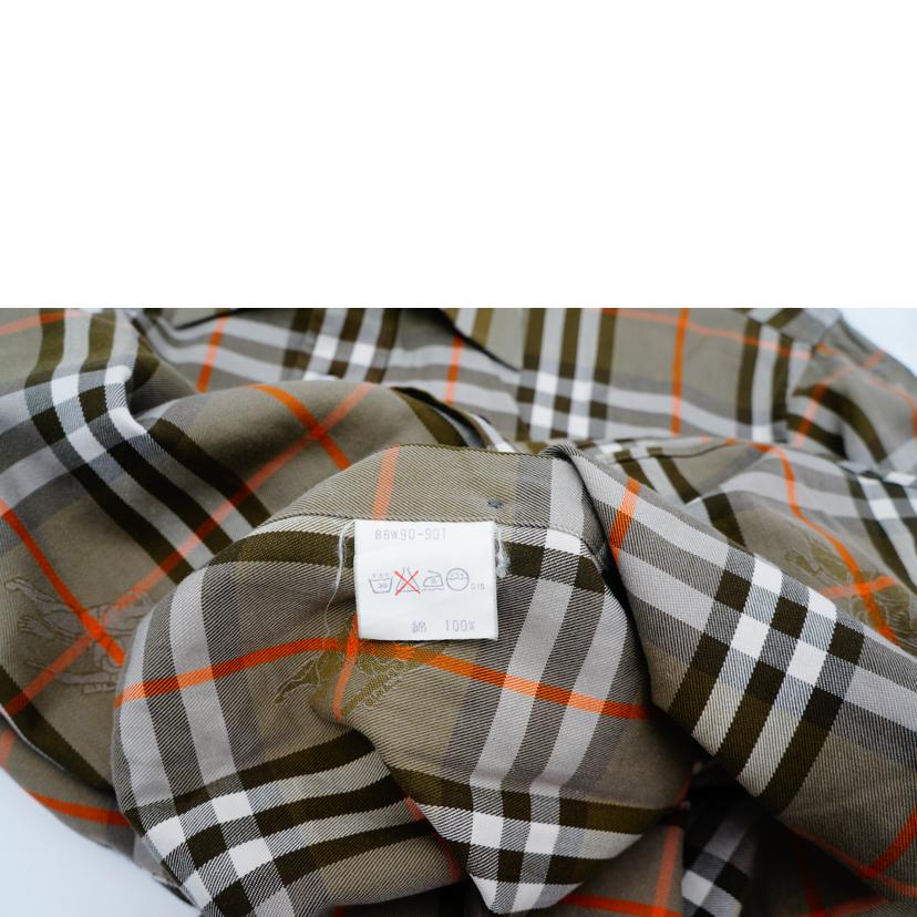 BURBERRY＇S バーバリーズ/BURBERRY＇S　チェック　シャツ　ロゴ　BR//Cランク/78