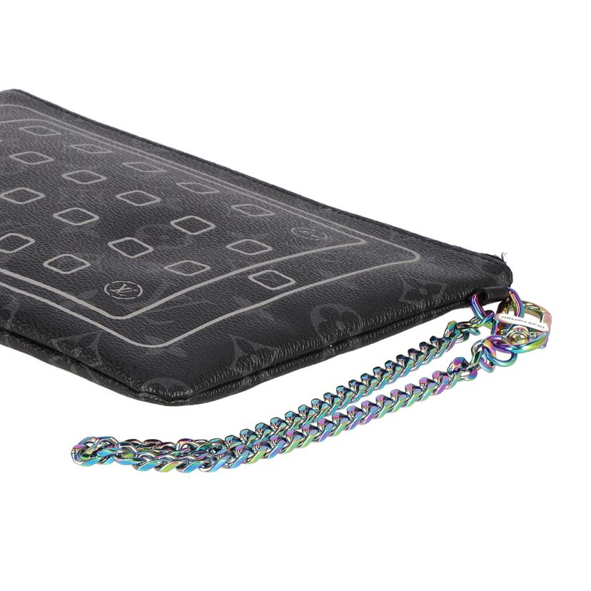 LOUIS VUITTON LOUIS VUITTON/藤原ヒロシコラボiPadポーチ／モノグラムエクリプス/M64449//UB1***/Aランク/78