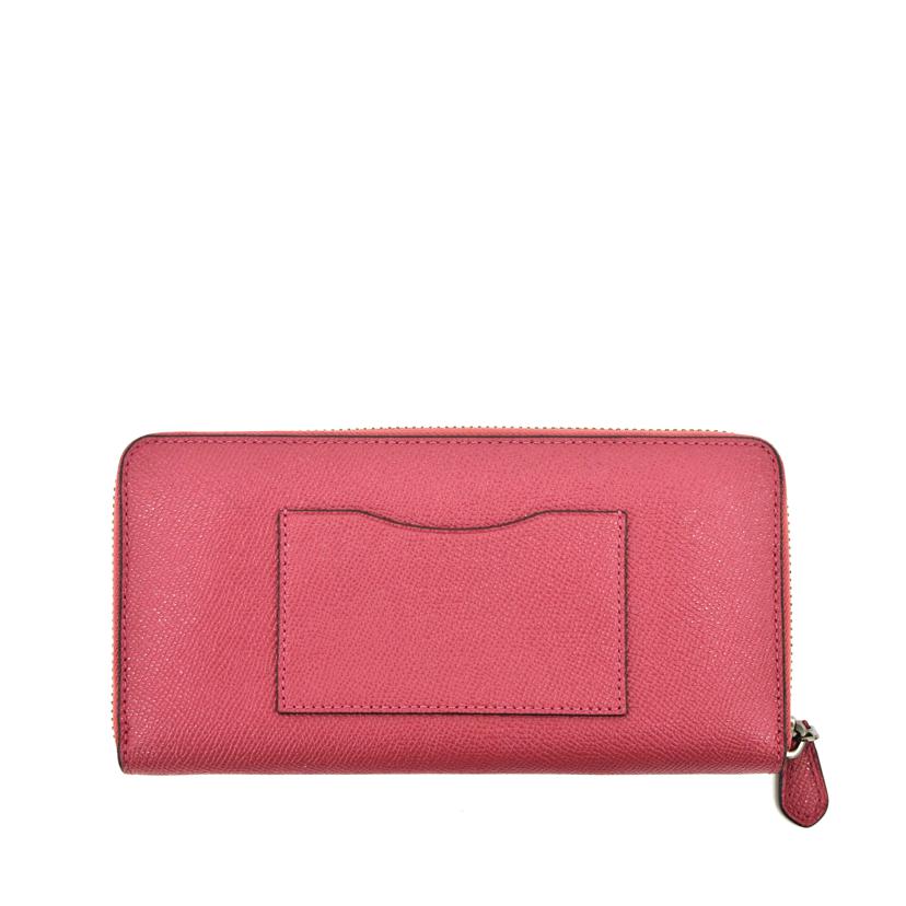 COACH コーチ/アコーディオンジップウォレット長財布／ピンク/58857//K16**/Aランク/75