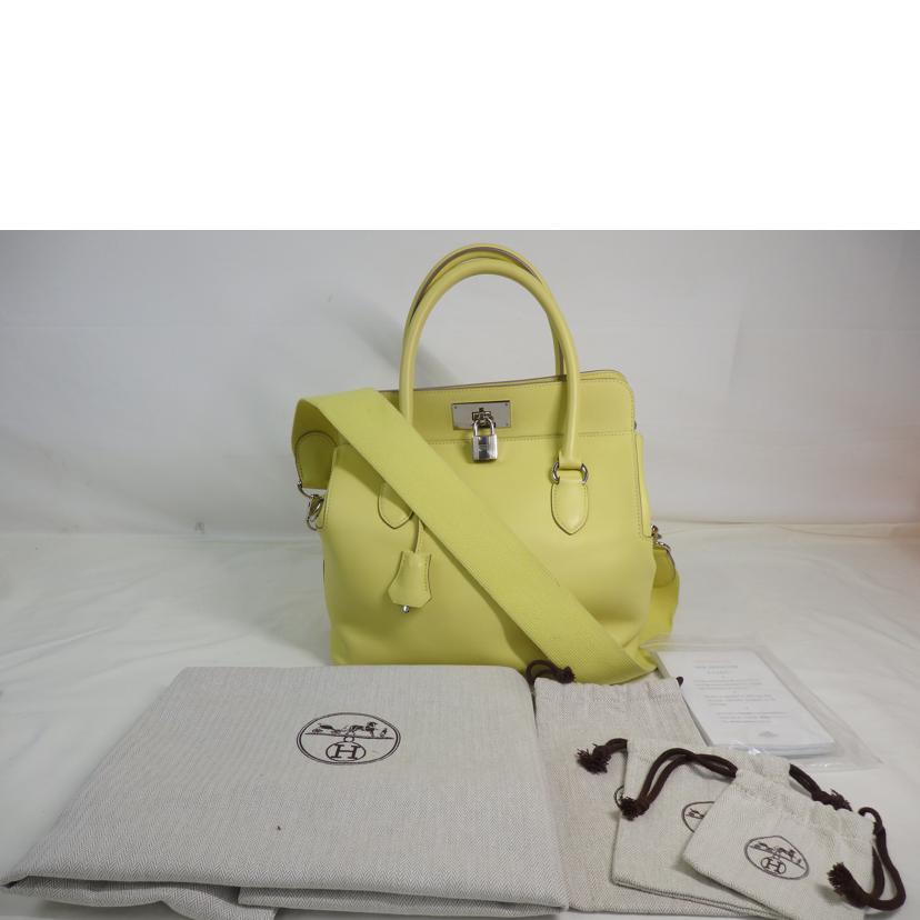 HERMES エルメス/ツールボックス26／スイフト／ジョーヌプッサン//□Q　***/ABランク/84