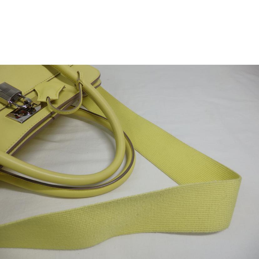 HERMES エルメス/ツールボックス26／スイフト／ジョーヌプッサン//□Q　***/ABランク/84