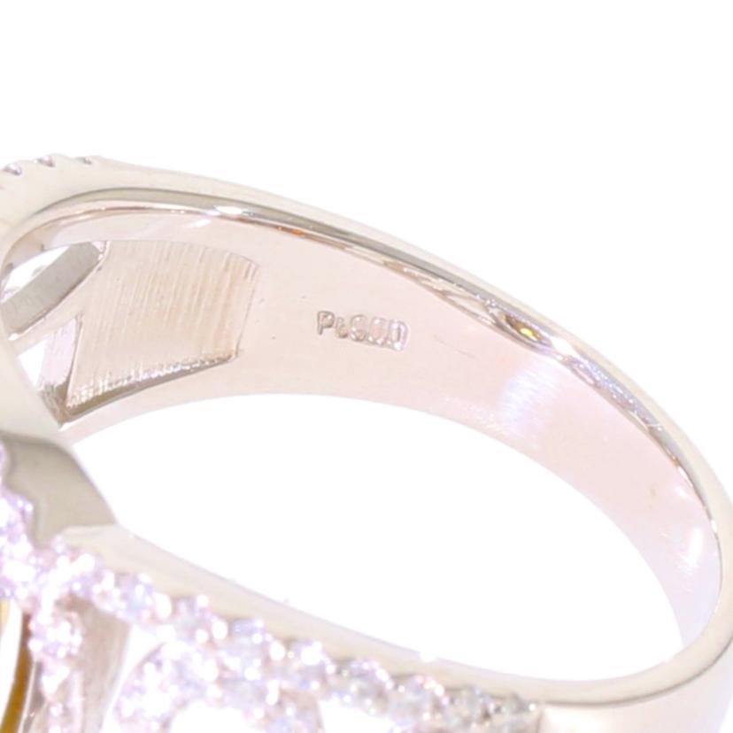/◎PT900スフェーンダイヤリング2．74／D0．45ct//Aランク/59