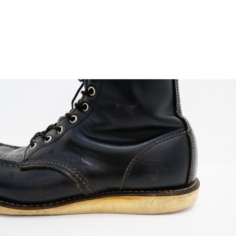 RED　WING レッドウイング/レザーレースアップブーツ／USA製／黒/8179//Bランク/42
