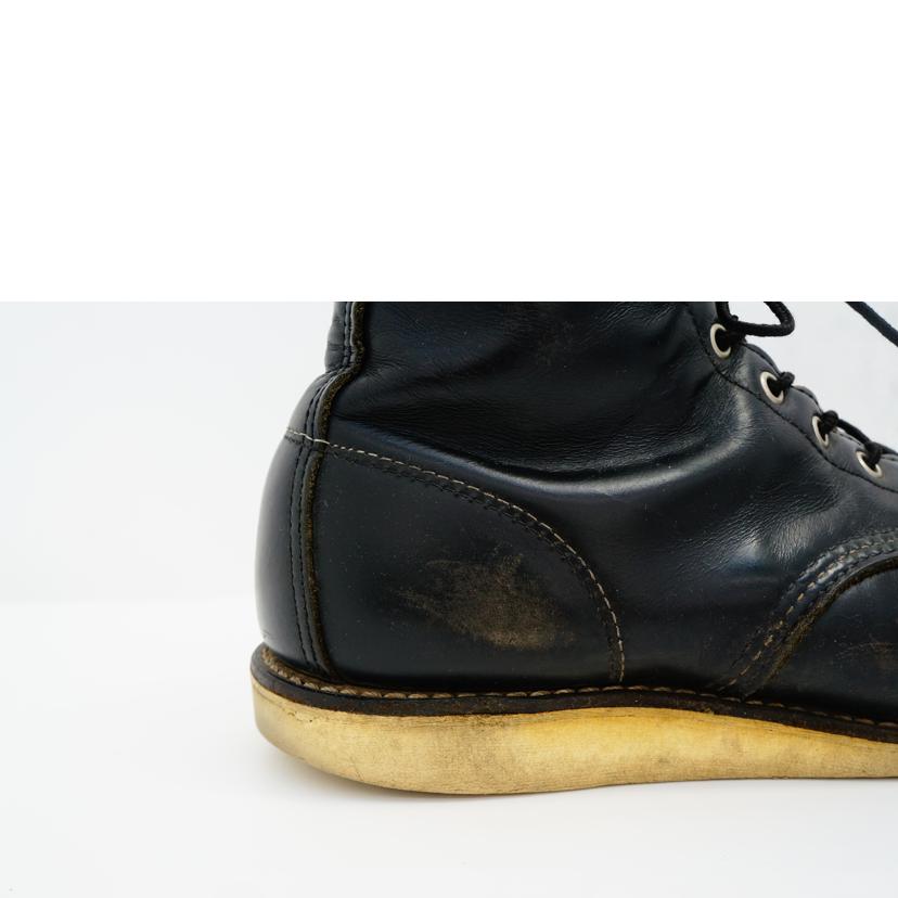 RED　WING レッドウイング/レザーレースアップブーツ／USA製／黒/8179//Bランク/42
