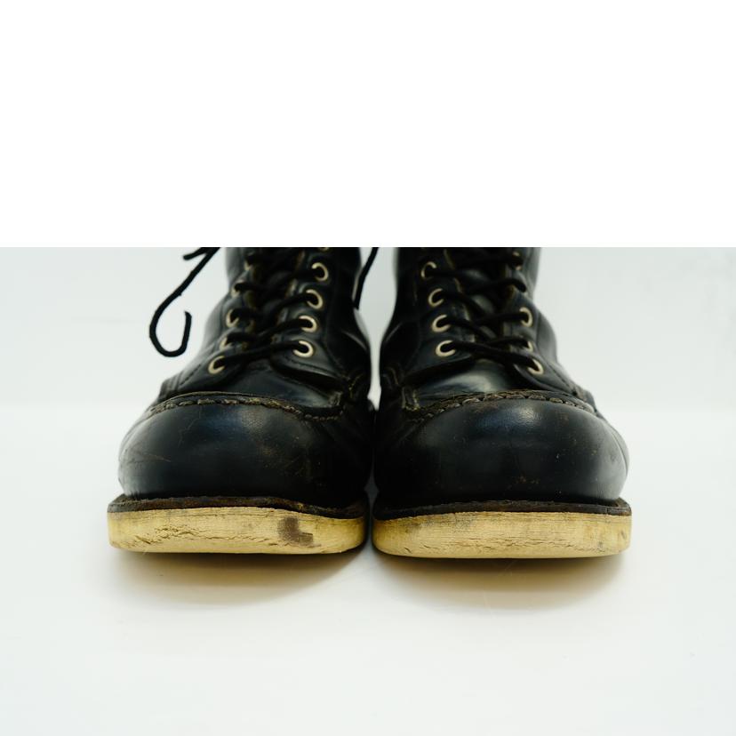 RED　WING レッドウイング/レザーレースアップブーツ／USA製／黒/8179//Bランク/42