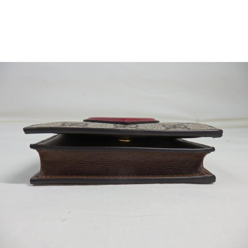 GUCCI グッチ/GGスプリーム／ハートモチーフ／コンパクト財布/648848//095*/SAランク/84