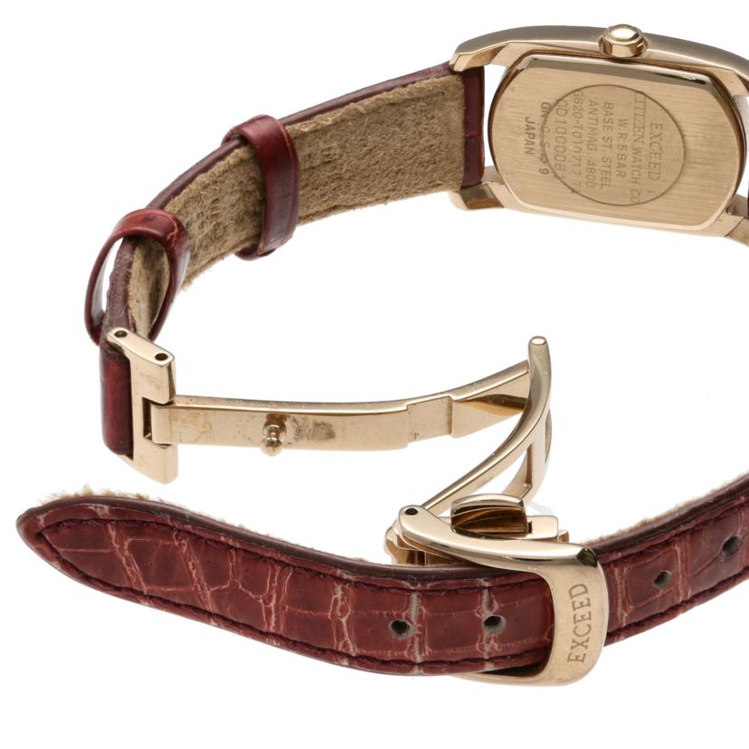 CITIZEN シチズン/EXCEED／Eco　Drive／レディース／ベルト傷み/G620-T010717TA//OD1*****/ABランク/75