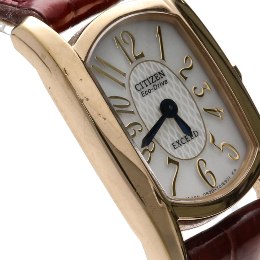 CITIZEN シチズン/EXCEED／Eco　Drive／レディース／ベルト傷み/G620-T010717TA//OD1*****/ABランク/75