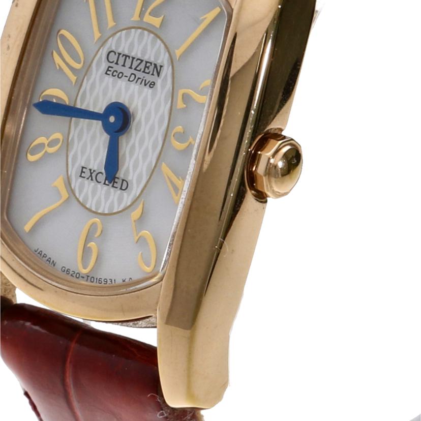 CITIZEN シチズン/EXCEED／Eco　Drive／レディース／ベルト傷み/G620-T010717TA//OD1*****/ABランク/75
