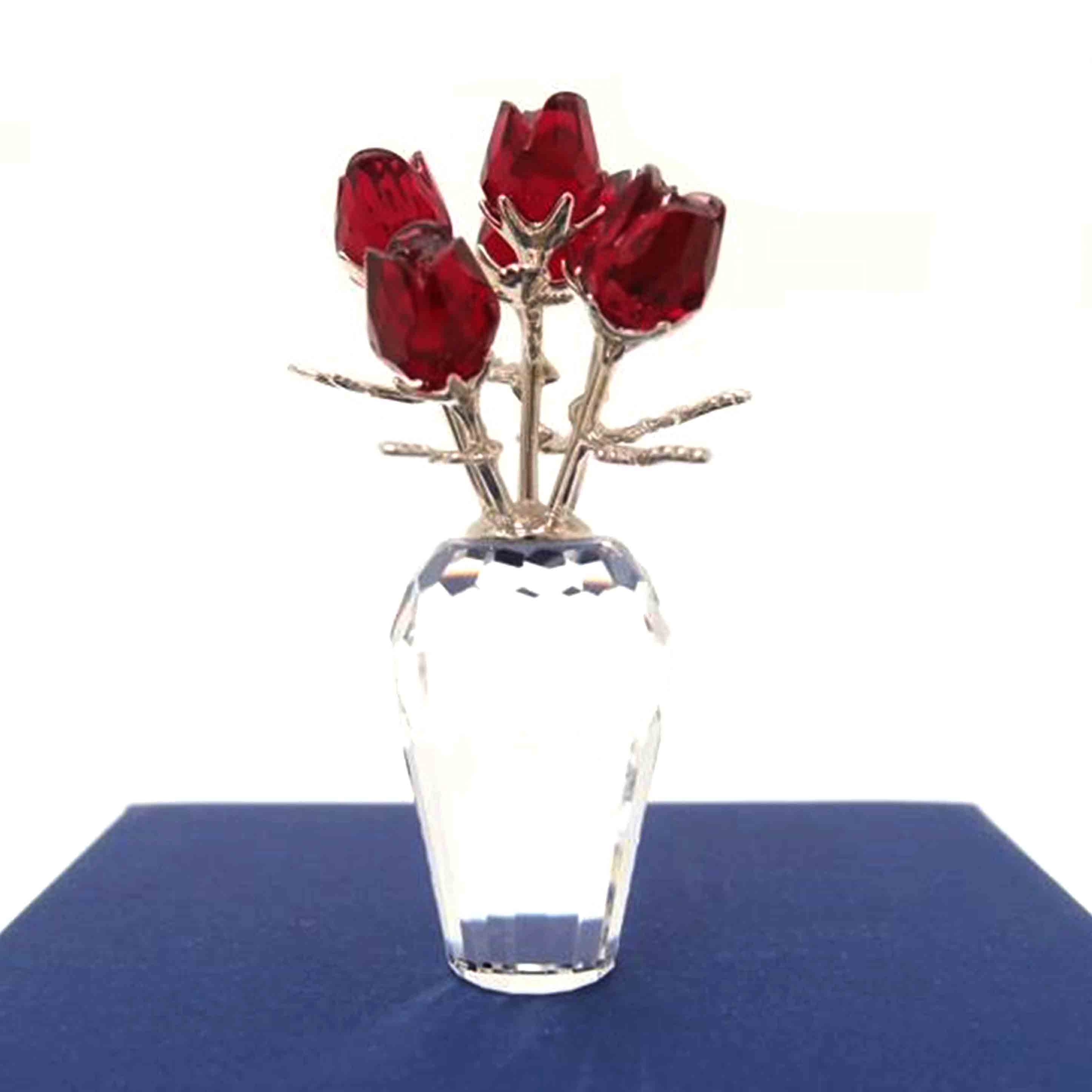 SWAROVSKI スワロフスキー/スワロフスキー　置物　赤いバラ/627098//SAランク/69