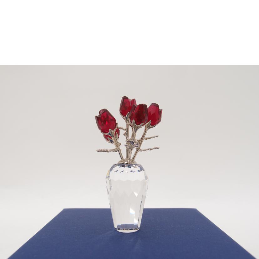 SWAROVSKI スワロフスキー/スワロフスキー　置物　赤いバラ/627098//SAランク/69