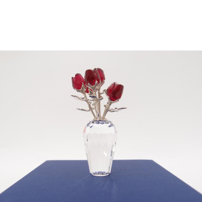 SWAROVSKI スワロフスキー/スワロフスキー　置物　赤いバラ/627098//SAランク/69