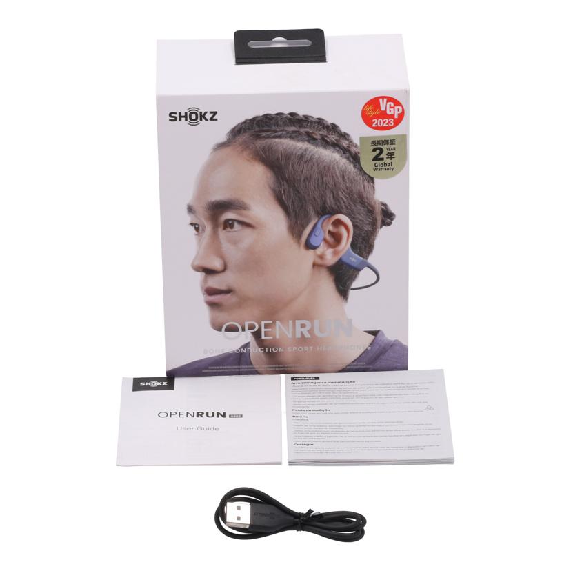Shokz ショックス　/ワイヤレス骨伝導イヤホン／OpenRun/SKZ-EP-000005 S803//S8035311133452/Bランク/78