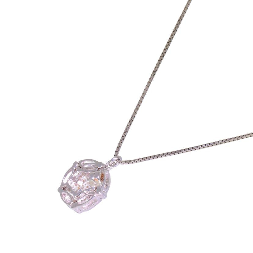 K18WGダイヤネックレス0．50ct//Aランク/69